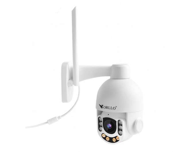 ORLLO Inteligentna kamera zewnętrzna obrotowa Z7 + panel 60w - 1278313 - zdjęcie 2